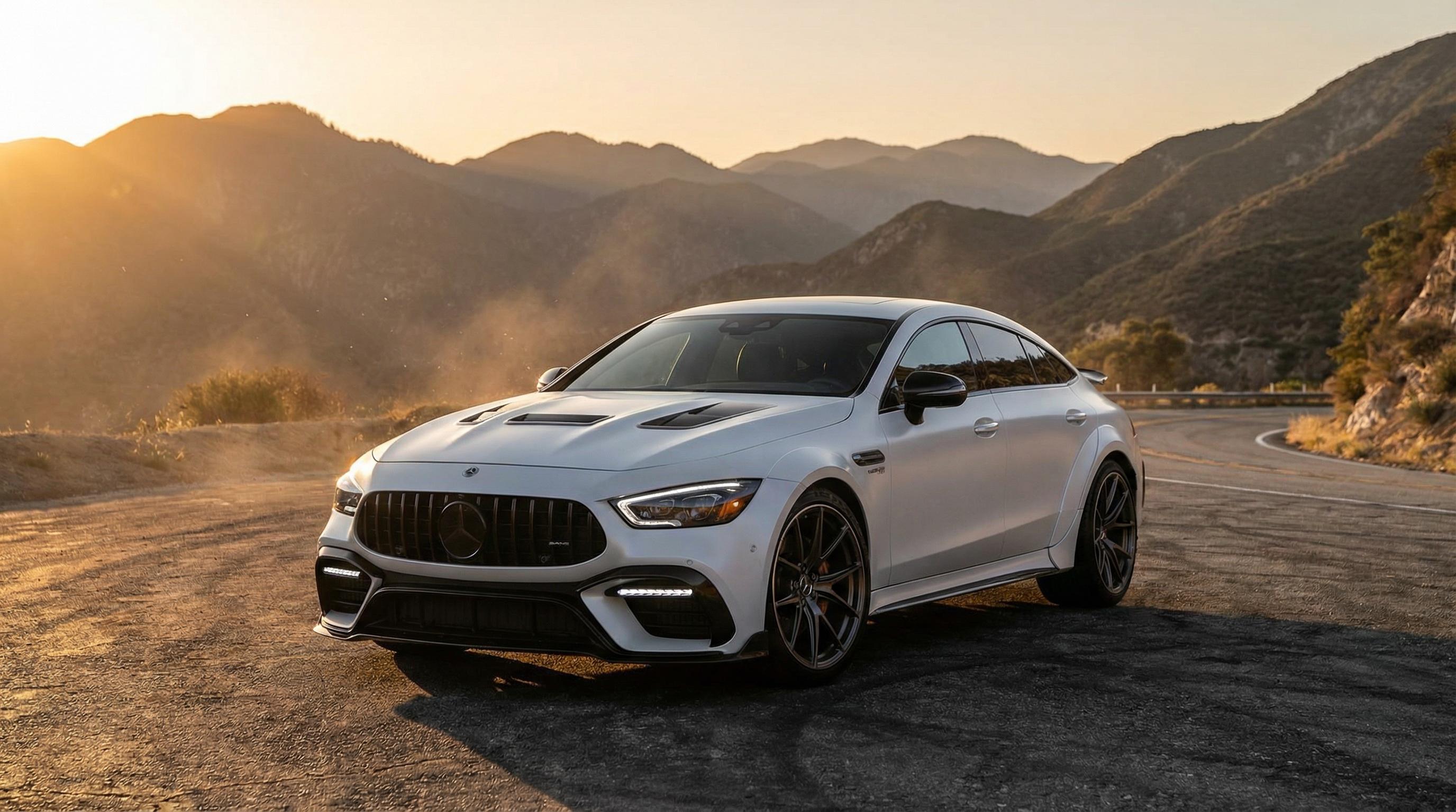 困困兔白色豪华轿车宽体改装视频